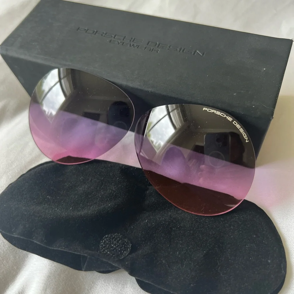 PORSCHE DESIGN Gradient Sunglasses Lenses - Purple